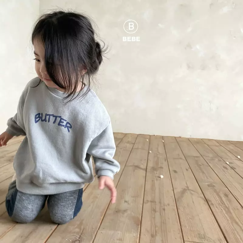 Bella Bambina - Korean Baby Fashion - #babyfashion - Bebe Butter Sweatshirt - 7