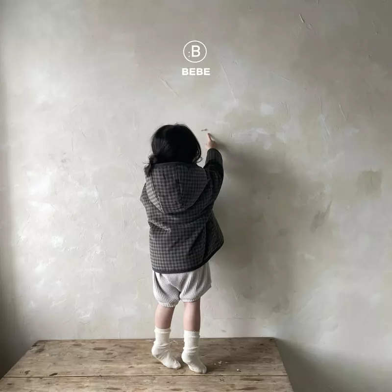 Bella Bambina - Korean Baby Fashion - #babyfashion - Bebe Hagen Check Jumper - 6