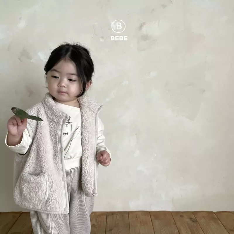 Bella Bambina - Korean Baby Fashion - #babyclothing - Bebe B Fleece Vest - 4
