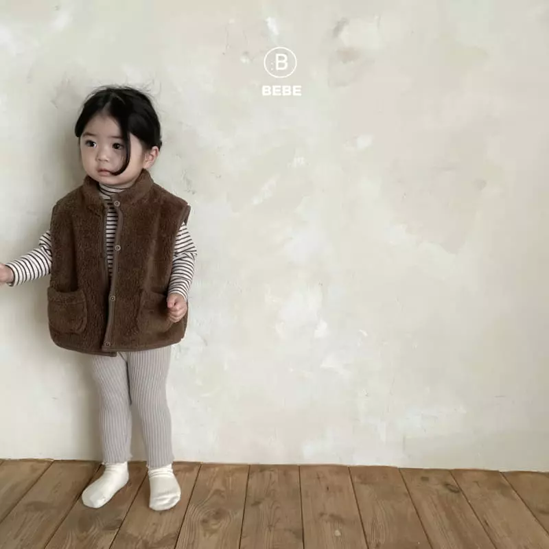 Bella Bambina - Korean Baby Fashion - #babyfever - Bebe B Fleece Vest - 5