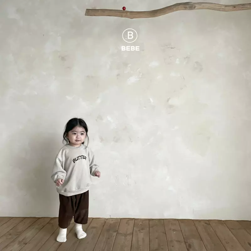 Bella Bambina - Korean Baby Fashion - #babygirlfashion - Bebe Butter Sweatshirt - 9