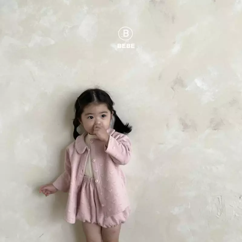 Bella Bambina - Korean Baby Fashion - #babyfever - Bebe Love Set - 4