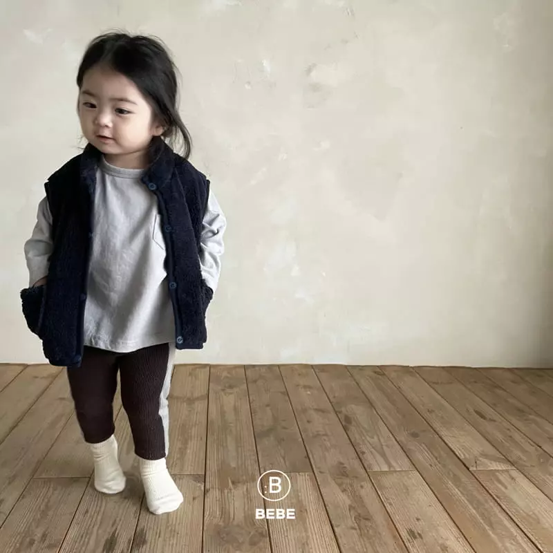 Bella Bambina - Korean Baby Fashion - #babylifestyle - Bebe B Fleece Vest - 7