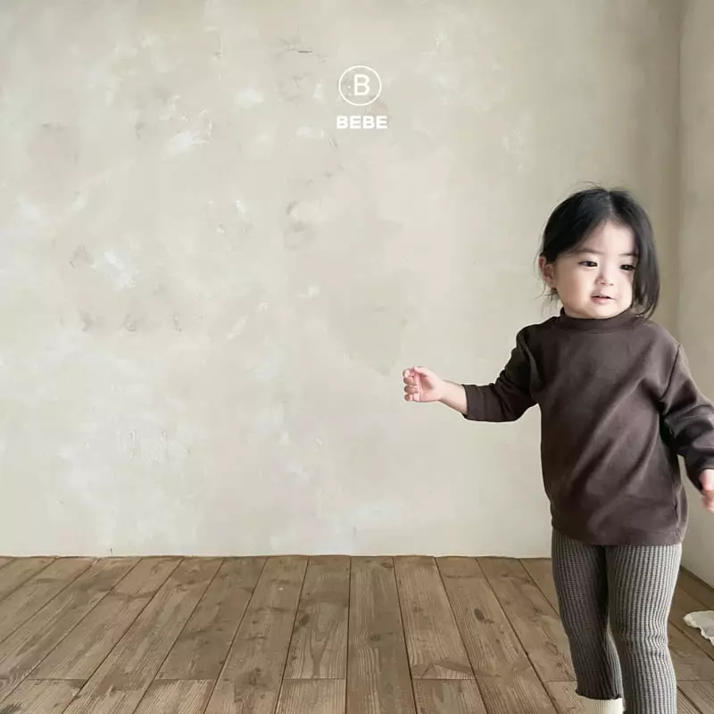 Bella Bambina - Korean Baby Fashion - #babyoninstagram - Bebe Simple Turtleneck Tee