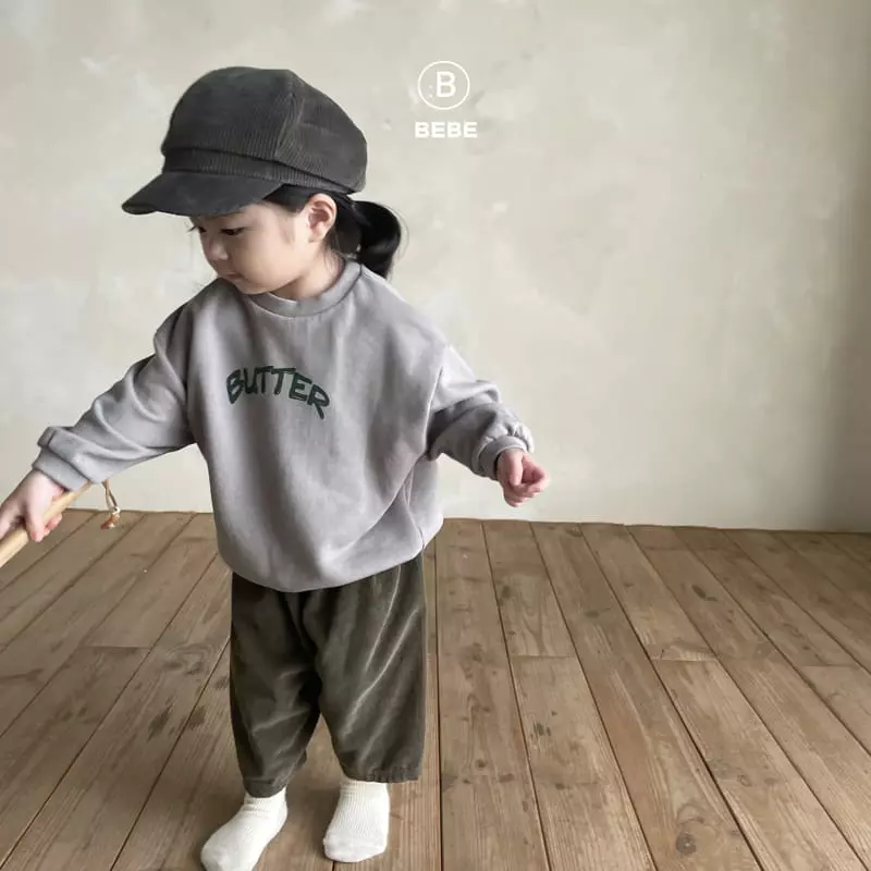 Bella Bambina - Korean Baby Fashion - #babyoninstagram - Bebe Butter Sweatshirt - 11
