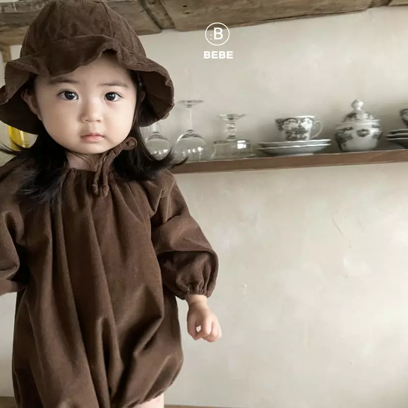 Bella Bambina - Korean Baby Fashion - #babyoninstagram - Bebe Muffy Bucket Hat Bodysuit - 7