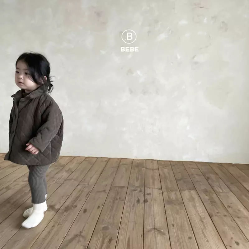 Bella Bambina - Korean Baby Fashion - #babyoninstagram - Bebe Maru Quilting Jacket - 11