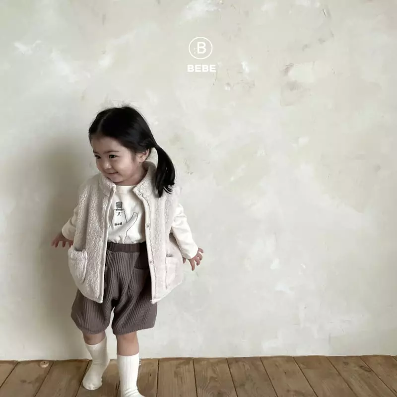 Bella Bambina - Korean Baby Fashion - #babyoninstagram - Bebe B Fleece Vest - 8