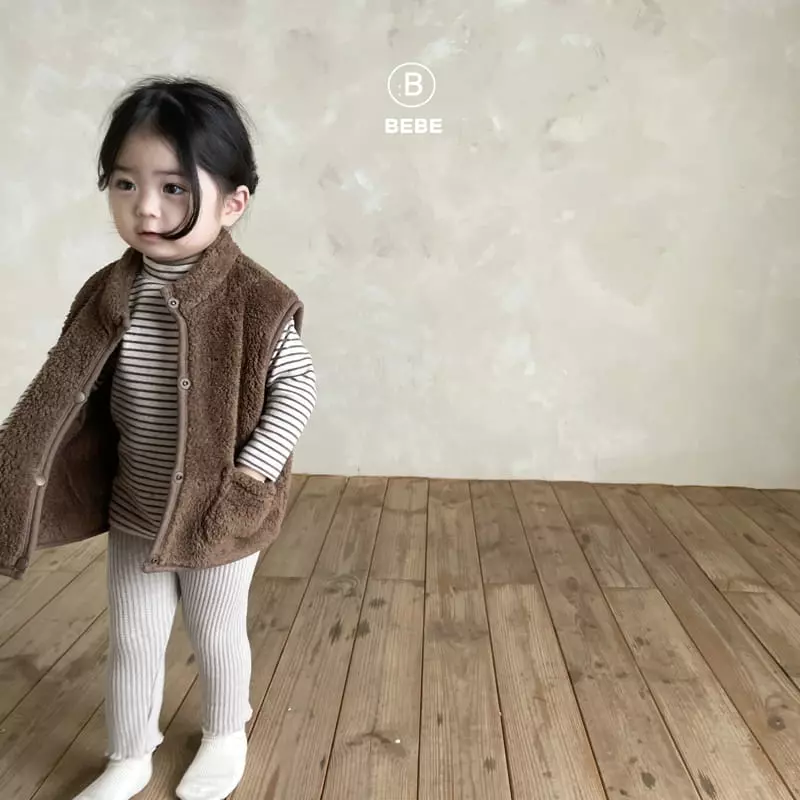 Bella Bambina - Korean Baby Fashion - #babyootd - Bebe B Fleece Vest - 9