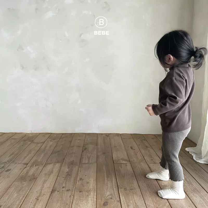 Bella Bambina - Korean Baby Fashion - #babyoutfit - Bebe Simple Turtleneck Tee - 4