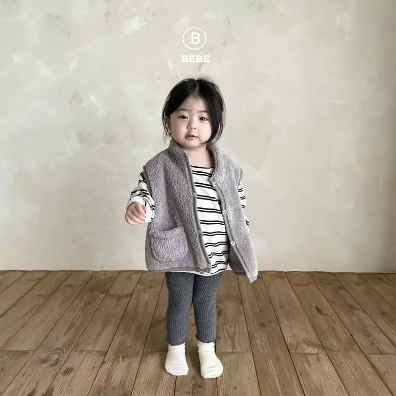 Bella Bambina - Korean Baby Fashion - #babyoutfit - Bebe B Fleece Vest - 10