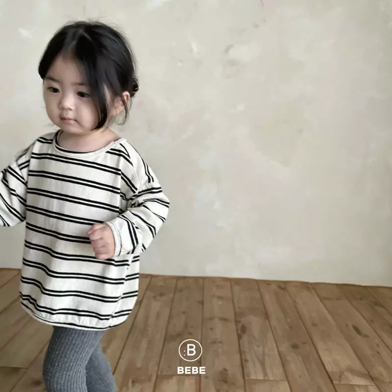 Bella Bambina - Korean Baby Fashion - #onlinebabyboutique - Bebe Hayo Stripes Tee - 7