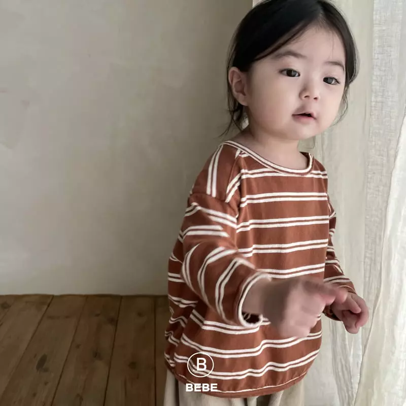 Bella Bambina - Korean Baby Fashion - #onlinebabyshop - Bebe Hayo Stripes Tee - 8