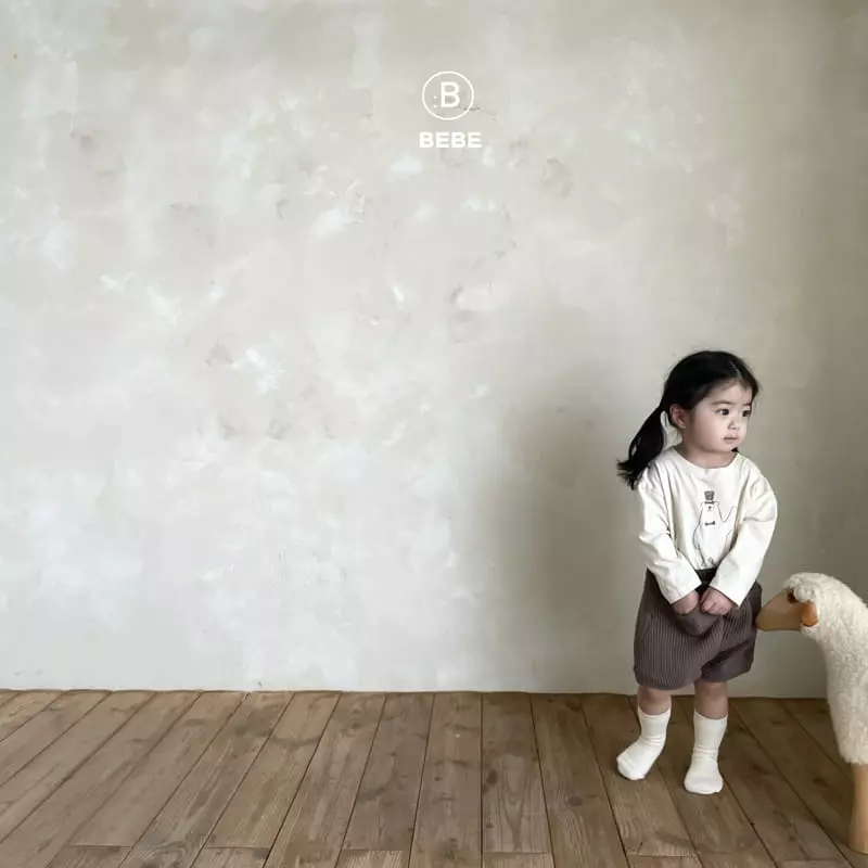 Bella Bambina - Korean Baby Fashion - #onlinebabyboutique - Bebe Bear Tee - 4