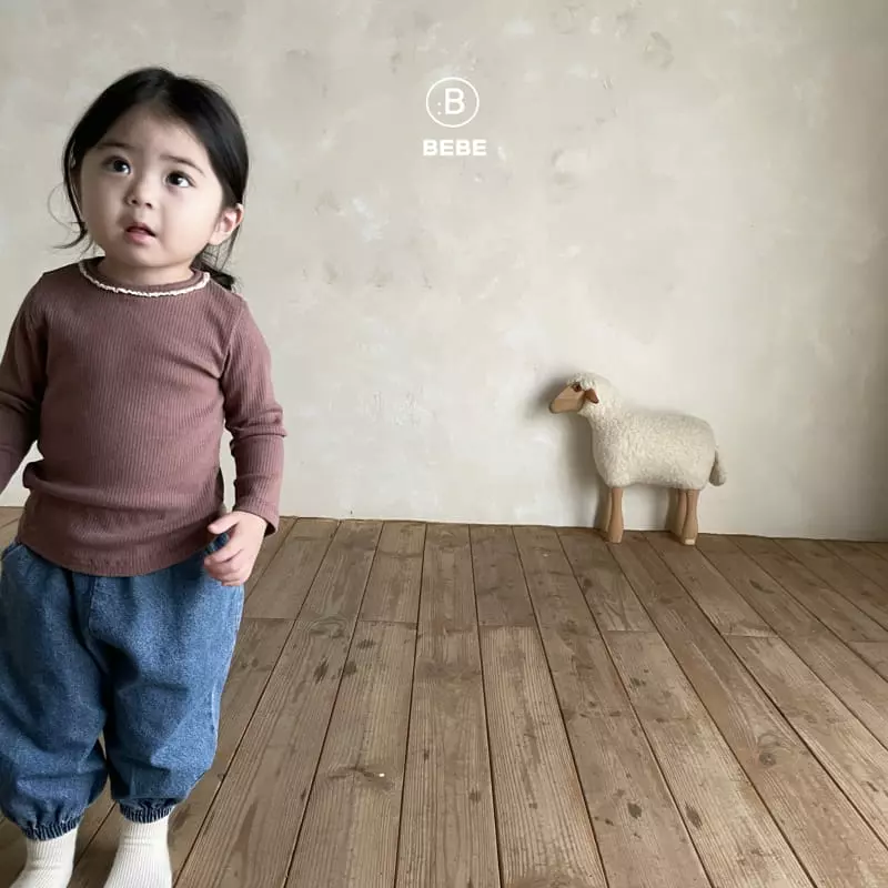 Bella Bambina - Korean Baby Fashion - #onlinebabyshop - Bebe Pio Denim Pants - 6