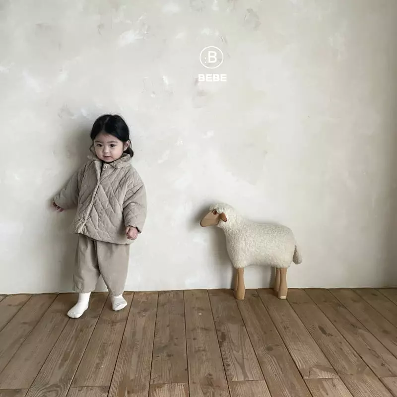 Bella Bambina - Korean Baby Fashion - #onlinebabyshop - Bebe Maru Quilting Jacket - 2