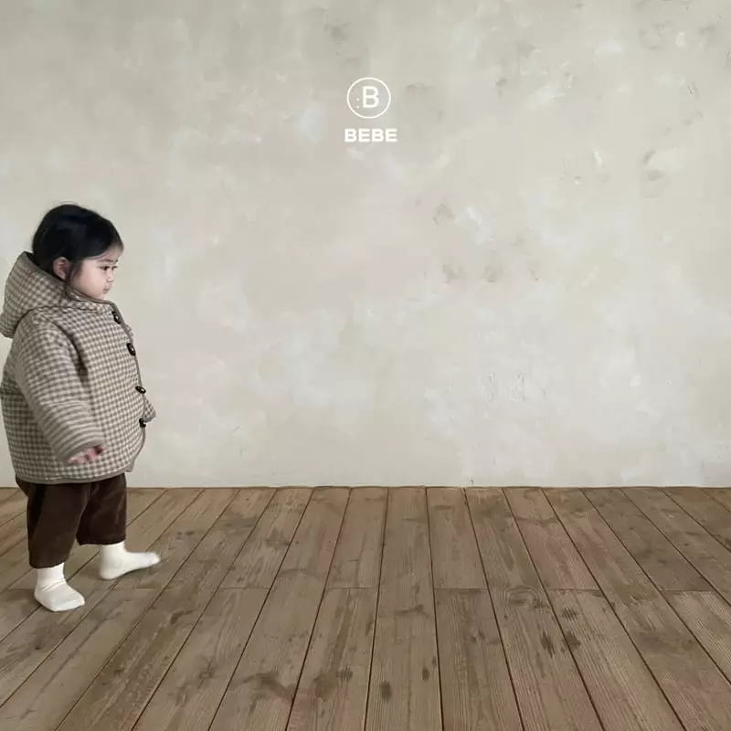 Bella Bambina - Korean Baby Fashion - #smilingbaby - Bebe Hagen Check Jumper - 2