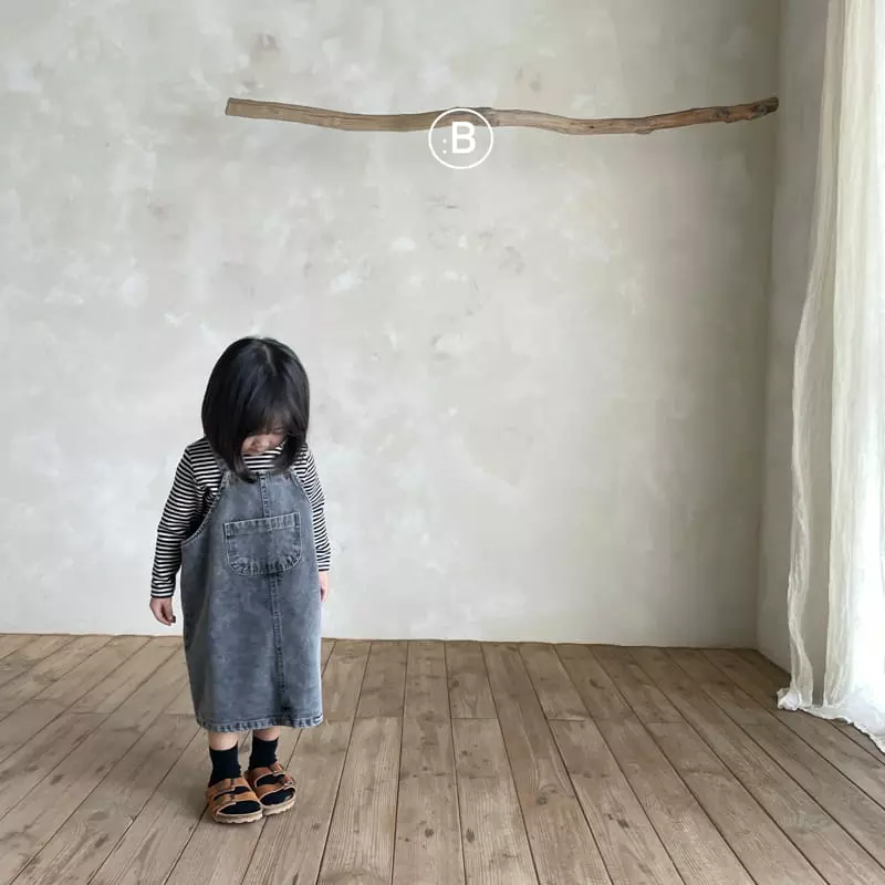 Bella Bambina - Korean Children Fashion - #Kfashion4kids - Nimo Denim One-piece - 7