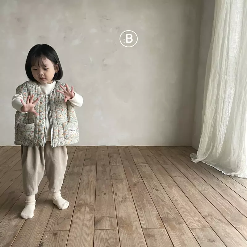 Bella Bambina - Korean Children Fashion - #Kfashion4kids - Flower Buddie Vest