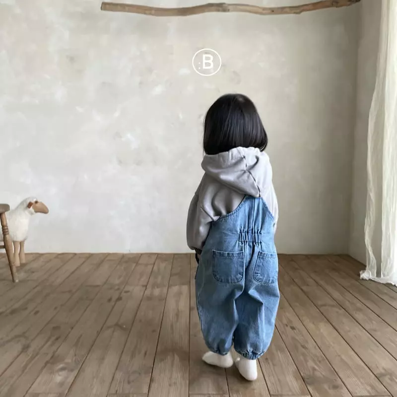 Bella Bambina - Korean Children Fashion - #Kfashion4kids - Pori Bbang Dduck Dungarees - 2