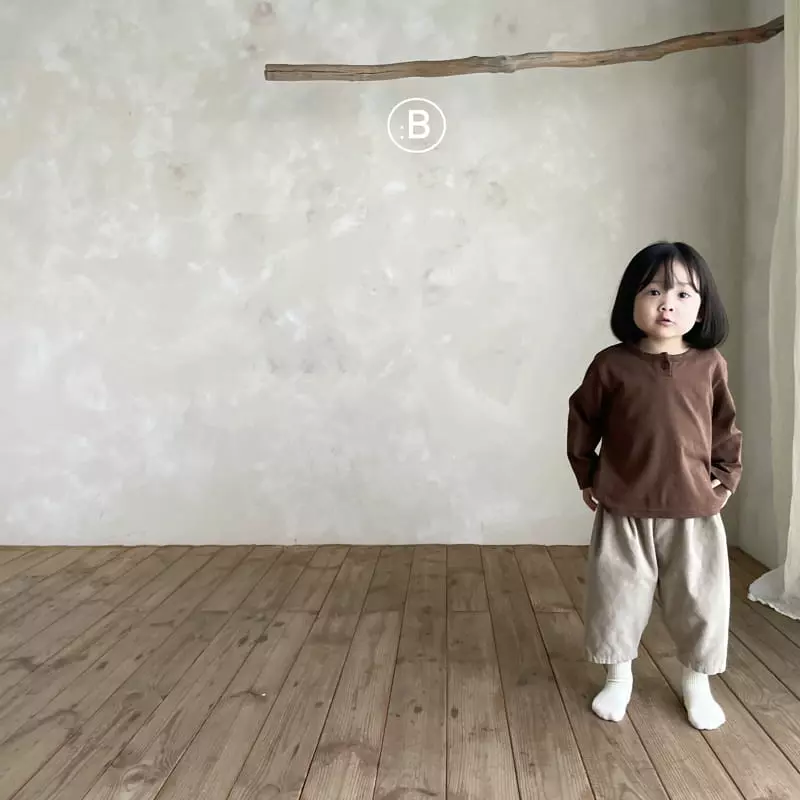 Bella Bambina - Korean Children Fashion - #childofig - Something Button Tee - 8