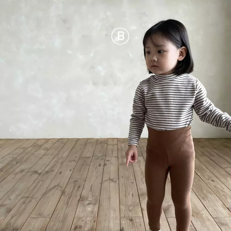 Bella Bambina - Korean Children Fashion - #childofig - Stripes Half Tee - 6