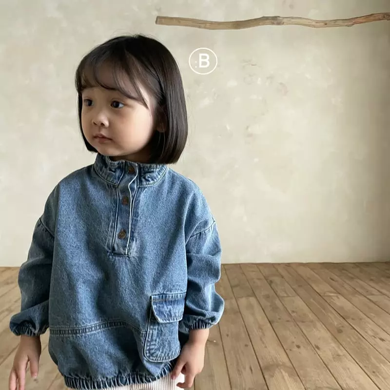 Bella Bambina - Korean Children Fashion - #childofig - Denim Anorak