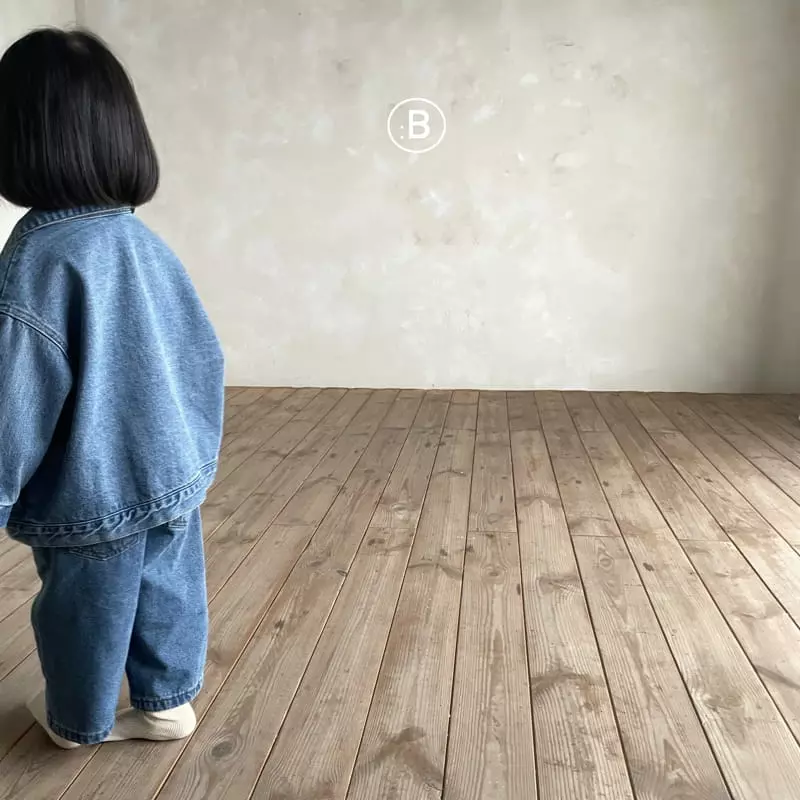 Bella Bambina - Korean Children Fashion - #childofig - Aro Denim Jacket - 5