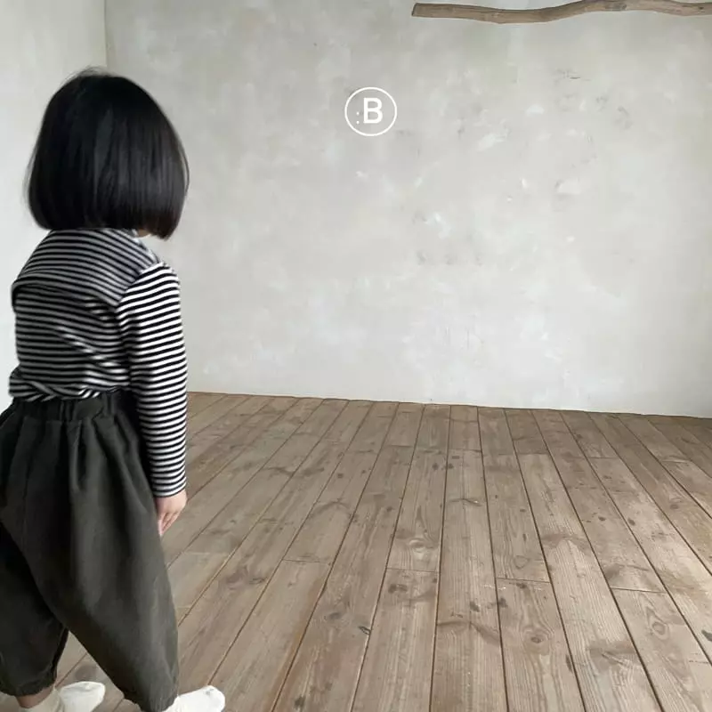 Bella Bambina - Korean Children Fashion - #childrensboutique - Stripes Half Tee - 7