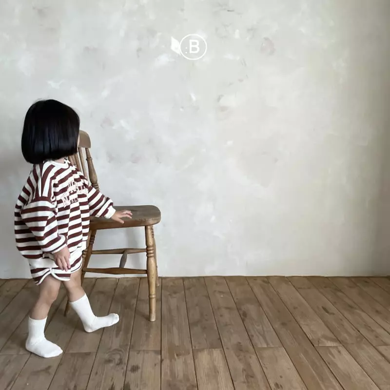Bella Bambina - Korean Children Fashion - #childrensboutique - Natural Shorts Set - 4