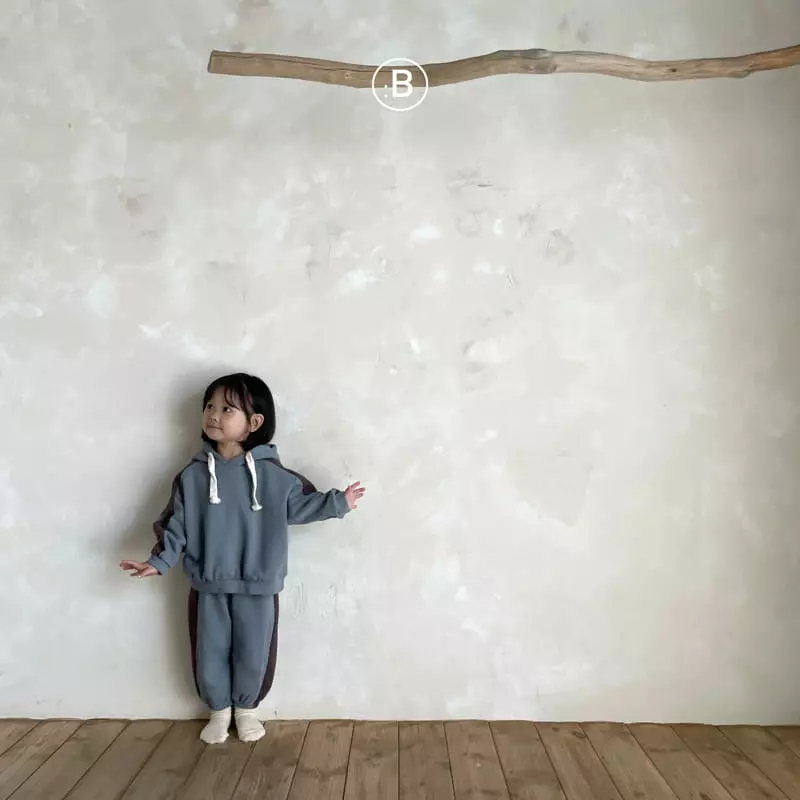 Bella Bambina - Korean Children Fashion - #designkidswear - Melly Hoody Top Bottom Set - 2