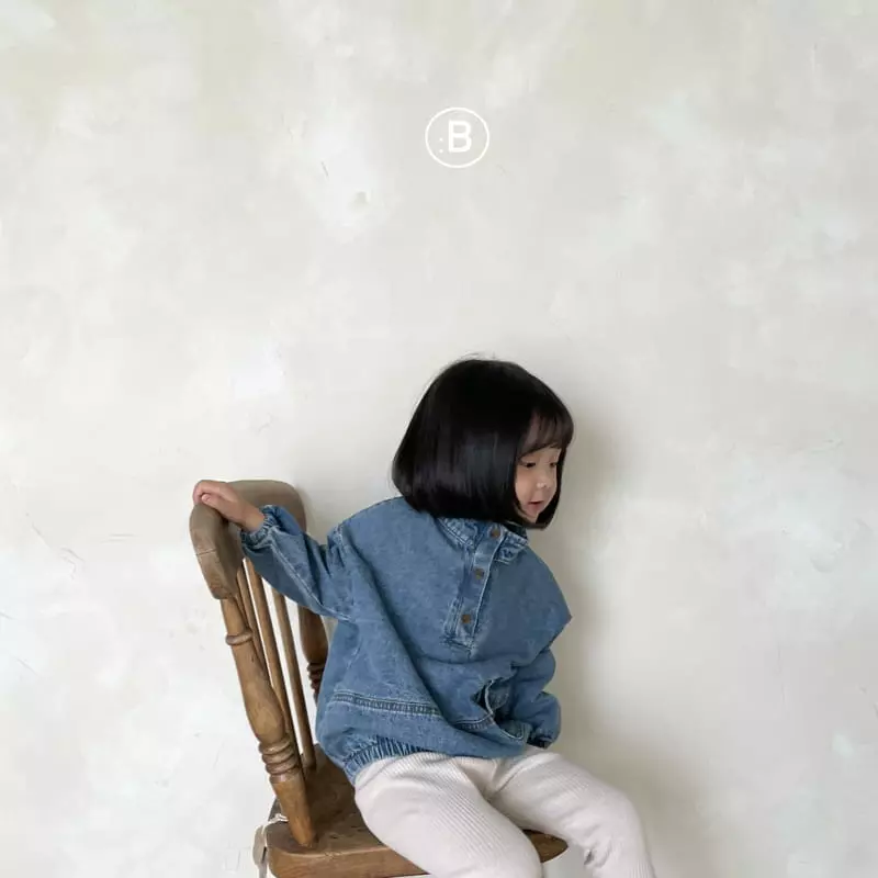 Bella Bambina - Korean Children Fashion - #designkidswear - Denim Anorak - 4