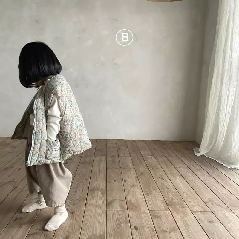 Bella Bambina - Korean Children Fashion - #discoveringself - Flower Buddie Vest - 10