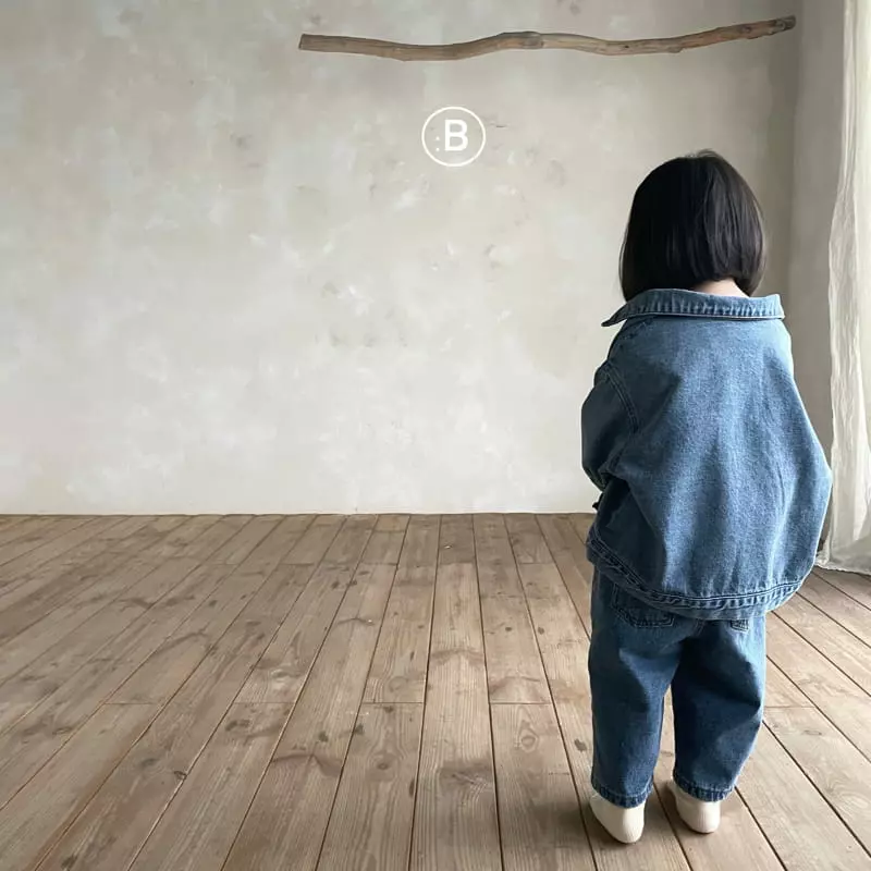 Bella Bambina - Korean Children Fashion - #discoveringself - Aro Denim Jacket - 8