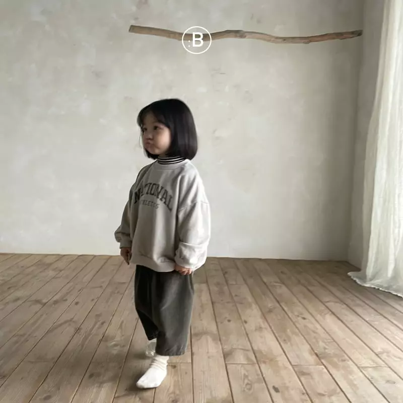 Bella Bambina - Korean Children Fashion - #fashionkids - Natural Sweatshirt - 9