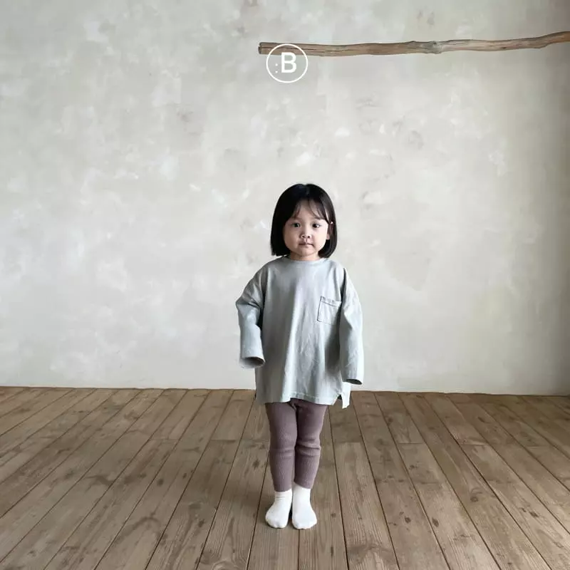 Bella Bambina - Korean Children Fashion - #fashionkids - Rib Leggings - 2