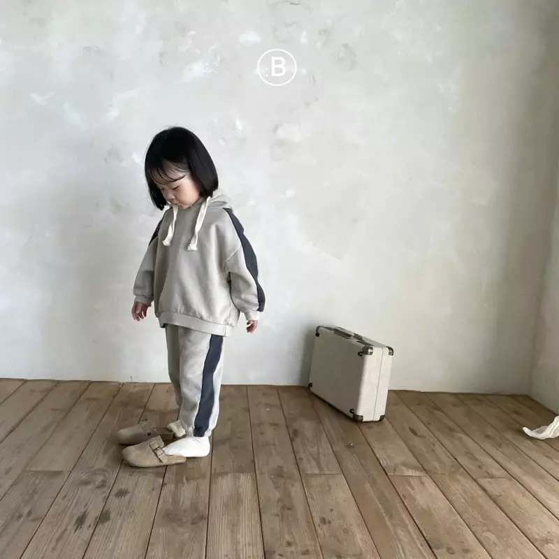 Bella Bambina - Korean Children Fashion - #kidsshorts - Melly Hoody Top Bottom Set - 5