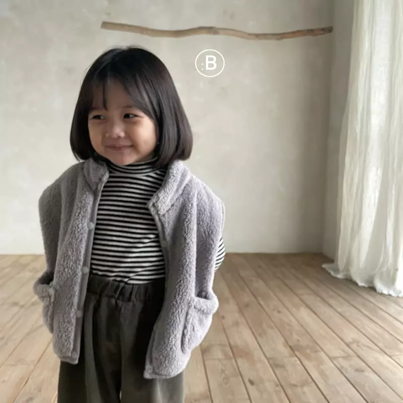 Bella Bambina - Korean Children Fashion - #kidsshorts - Stripes Half Tee - 11