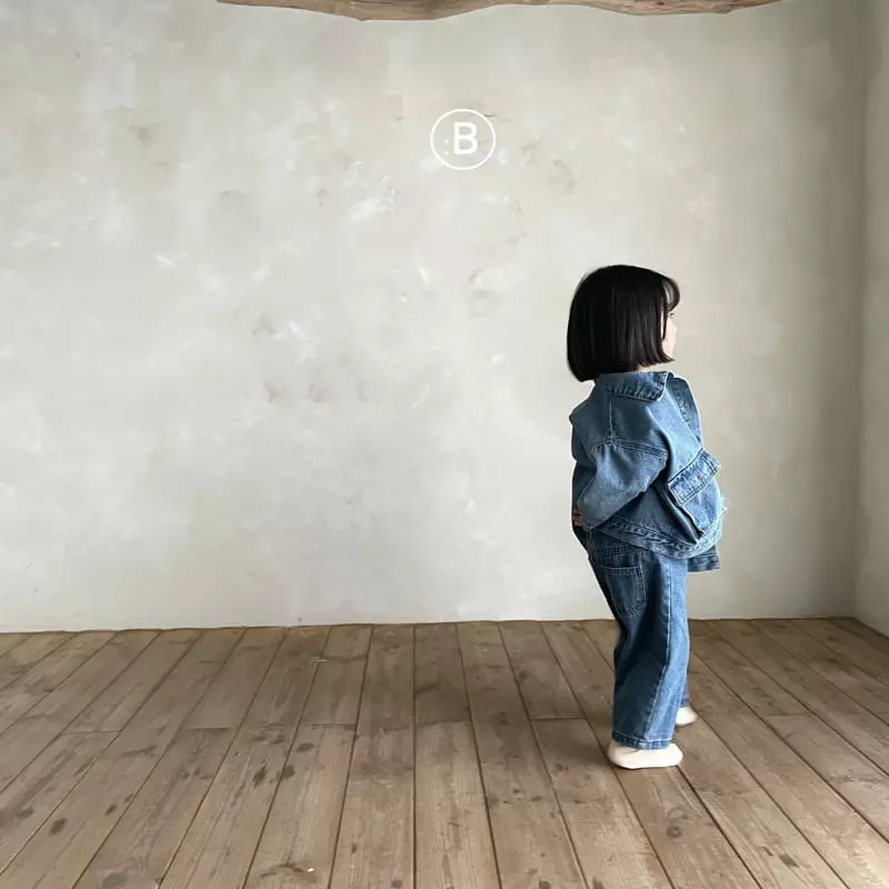 Bella Bambina - Korean Children Fashion - #kidsshorts - Aro Denim Jacket - 10