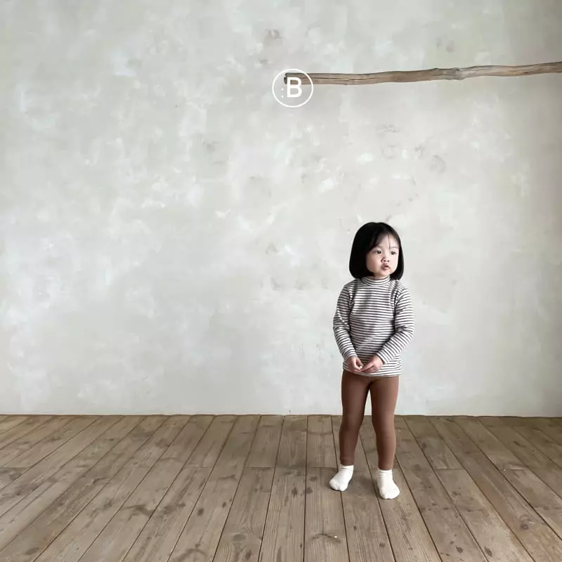 Bella Bambina - Korean Children Fashion - #kidsstore - Stripes Half Tee - 12