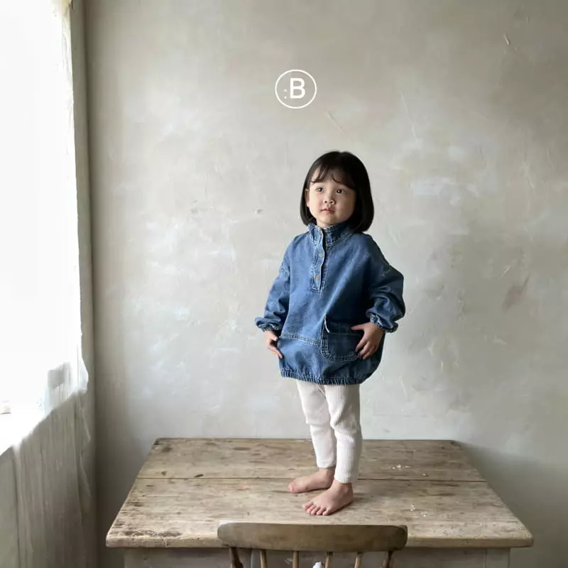 Bella Bambina - Korean Children Fashion - #kidsstore - Denim Anorak - 7