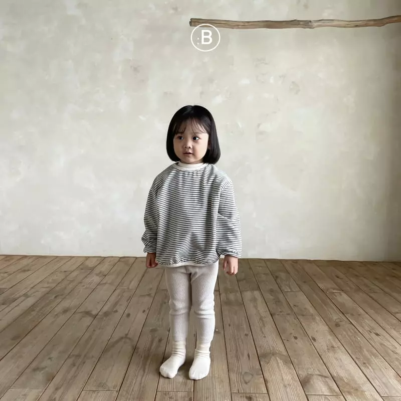 Bella Bambina - Korean Children Fashion - #kidzfashiontrend - Bambam Piping Stripes Tee - 2
