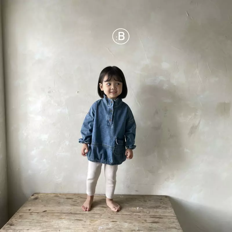 Bella Bambina - Korean Children Fashion - #kidzfashiontrend - Denim Anorak - 8