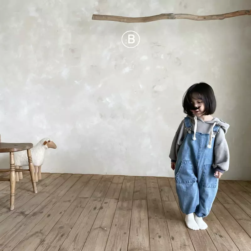 Bella Bambina - Korean Children Fashion - #kidzfashiontrend - Pori Bbang Dduck Dungarees