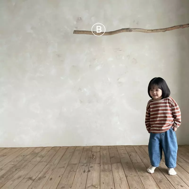 Bella Bambina - Korean Children Fashion - #littlefashionista - Hayo Stripes Deggi Tee - 3