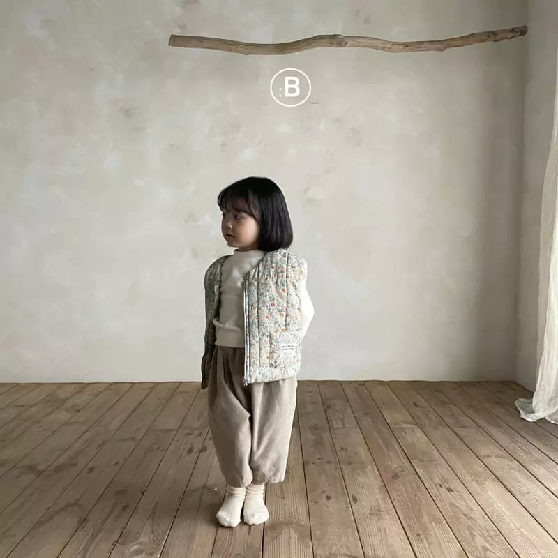 Bella Bambina - Korean Children Fashion - #littlefashionista - Flower Buddie Vest - 2