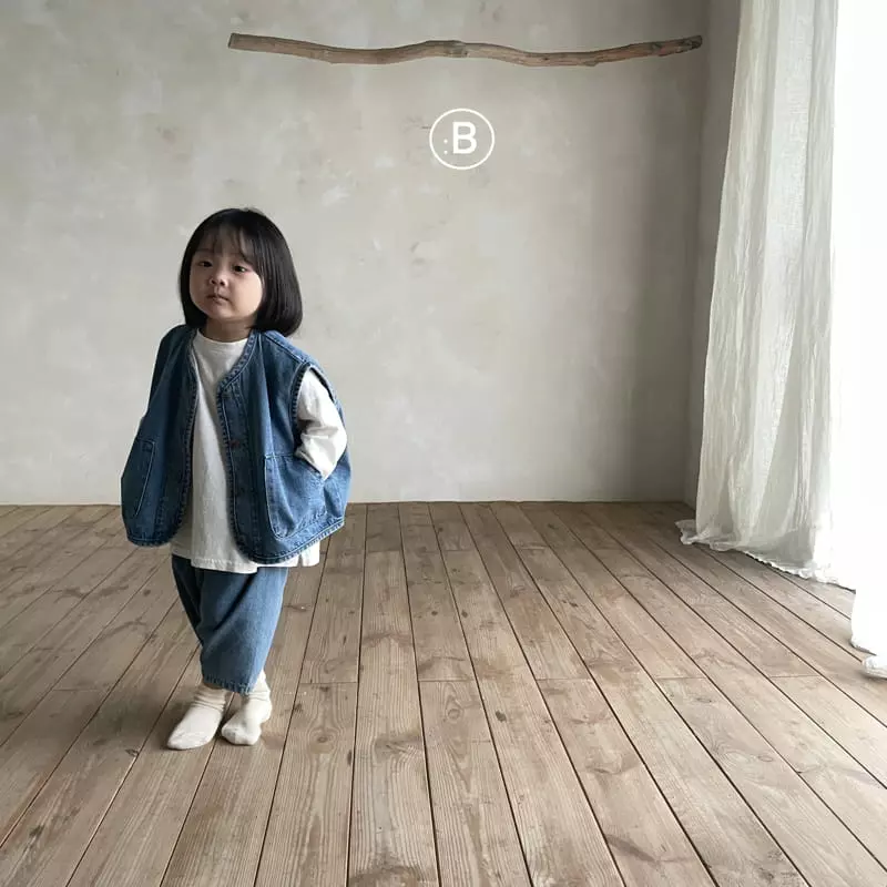 Bella Bambina - Korean Children Fashion - #littlefashionista - Bella Denim Vest