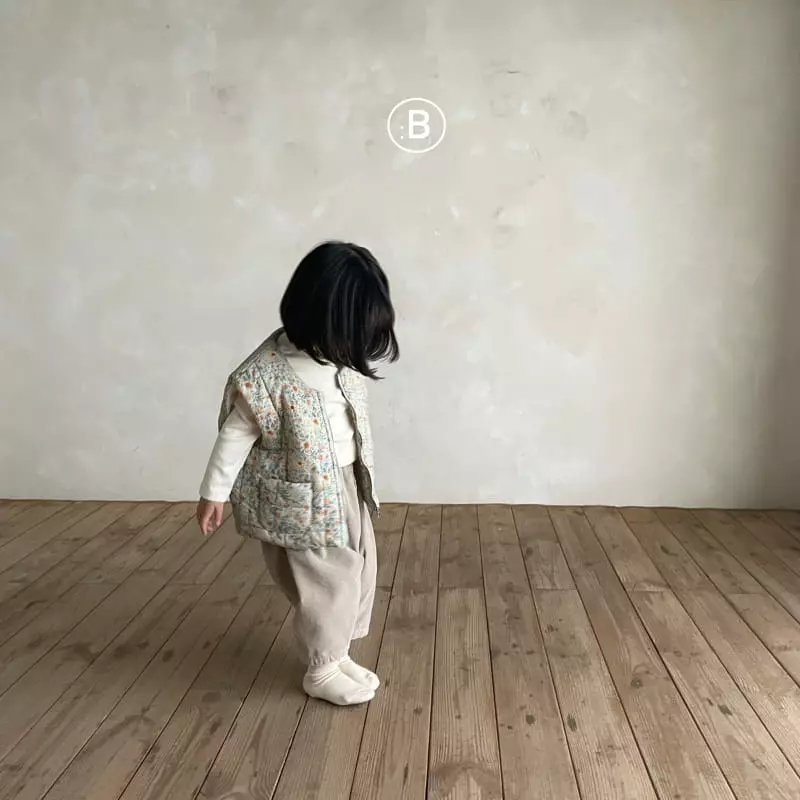 Bella Bambina - Korean Children Fashion - #magicofchildhood - Flower Buddie Vest - 3