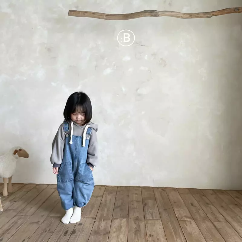 Bella Bambina - Korean Children Fashion - #minifashionista - Pori Bbang Dduck Dungarees - 5