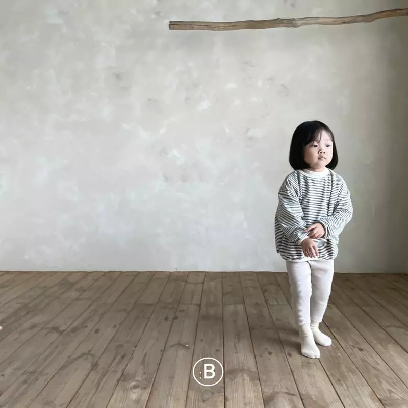Bella Bambina - Korean Children Fashion - #stylishchildhood - Bambam Piping Stripes Tee - 10